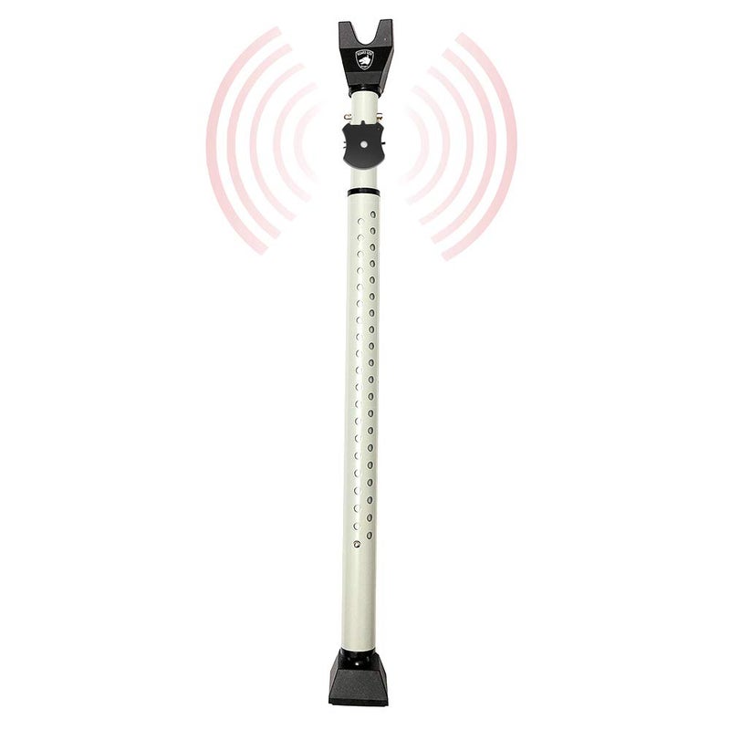 Guard Dog Security Adjustable Sliding Door Security Bar, Door Jammer 2-in-1 Adjustable Door Knob and Sliding Patio Door Stoppers Security with Alarm, 40 Different Adjustments by Guard Dog Security - Image 1